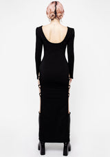 Duchess Cut Out Maxi Dress