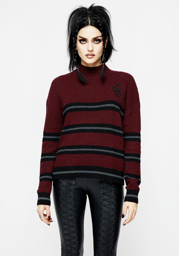 Mimic Striped Knit Jumper