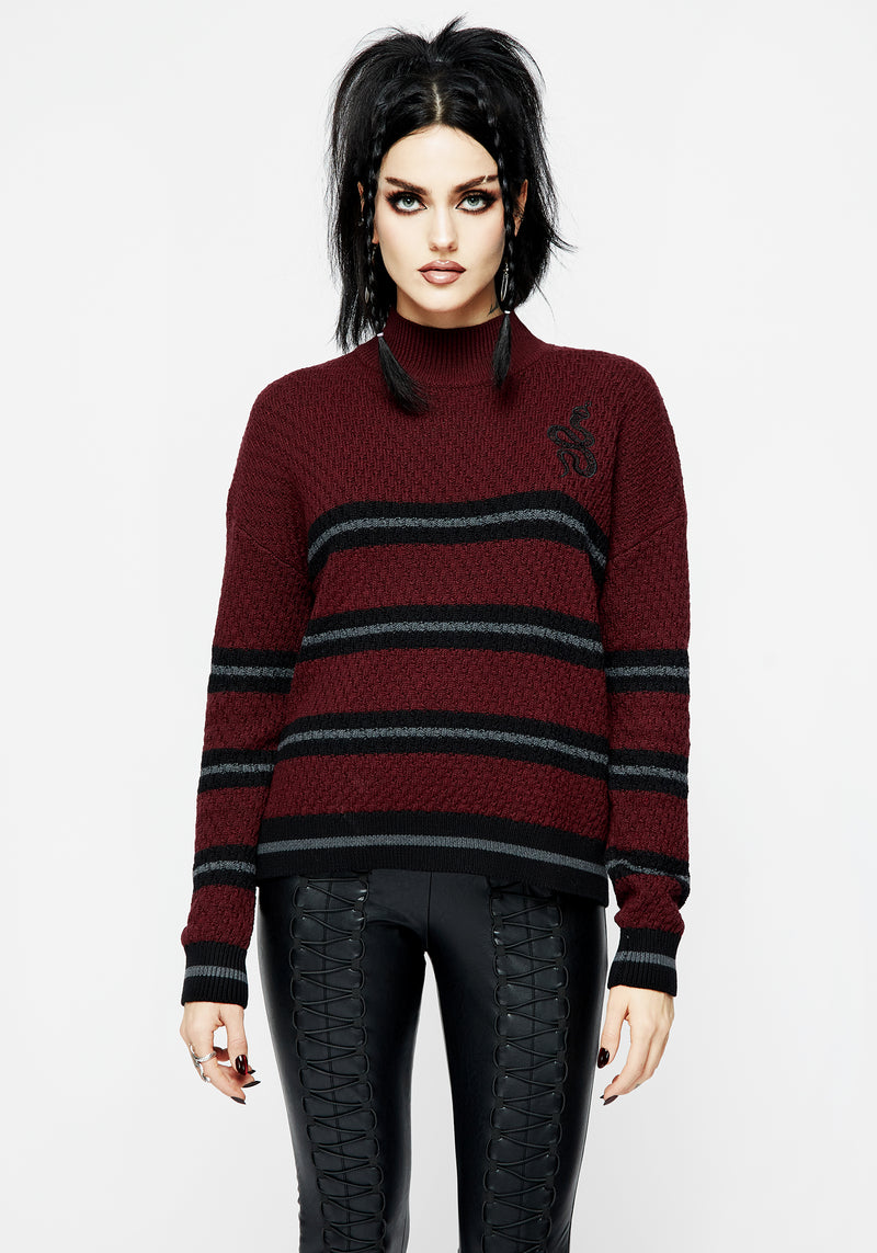 Mimic Striped Knit Jumper