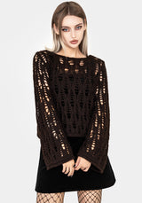 Ameila Pointelle Pullover