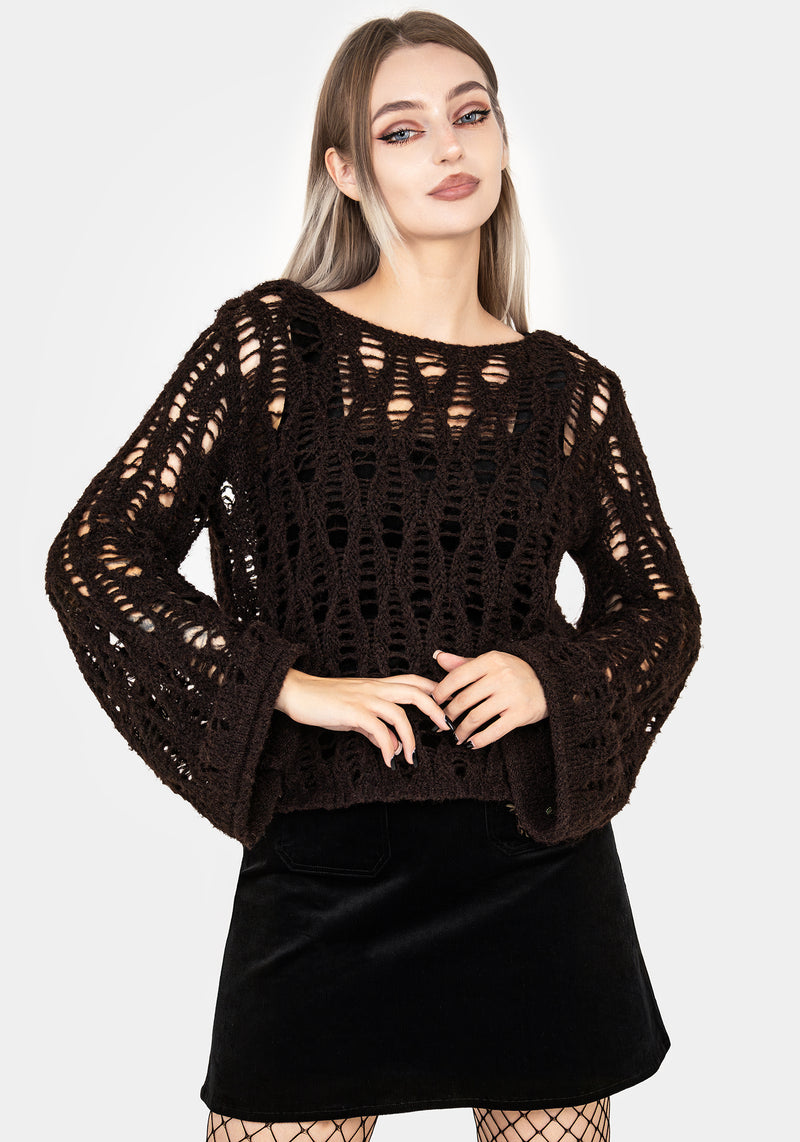 Ameila Pointelle Pullover