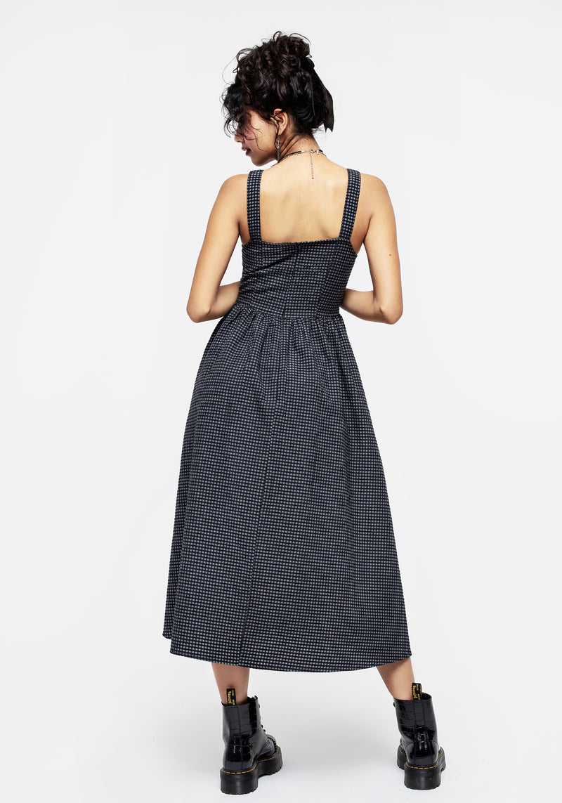 Faythe Apron Midi Dress