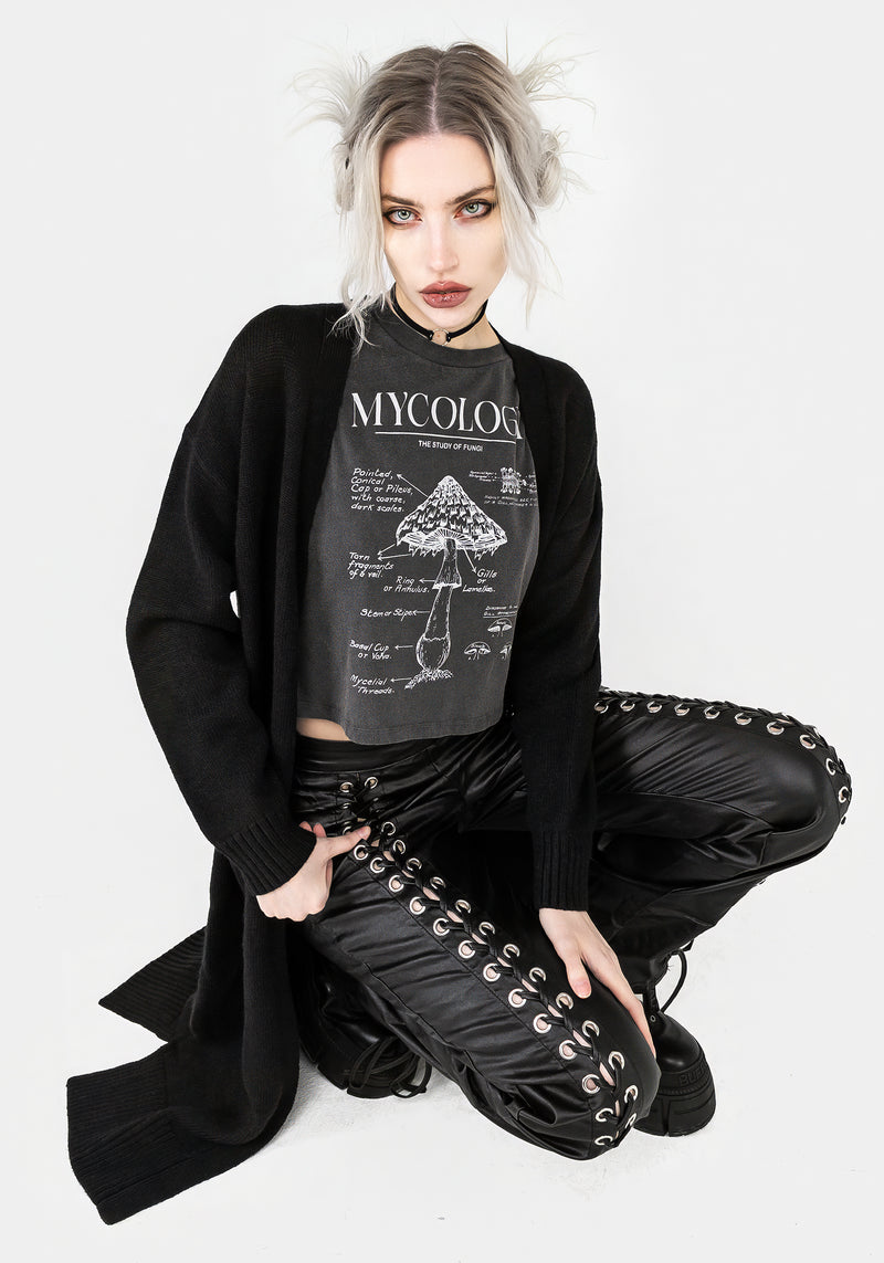 Mycology Boxy Crop T-shirt