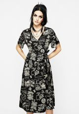 Heresy Wickel Midi Kleid