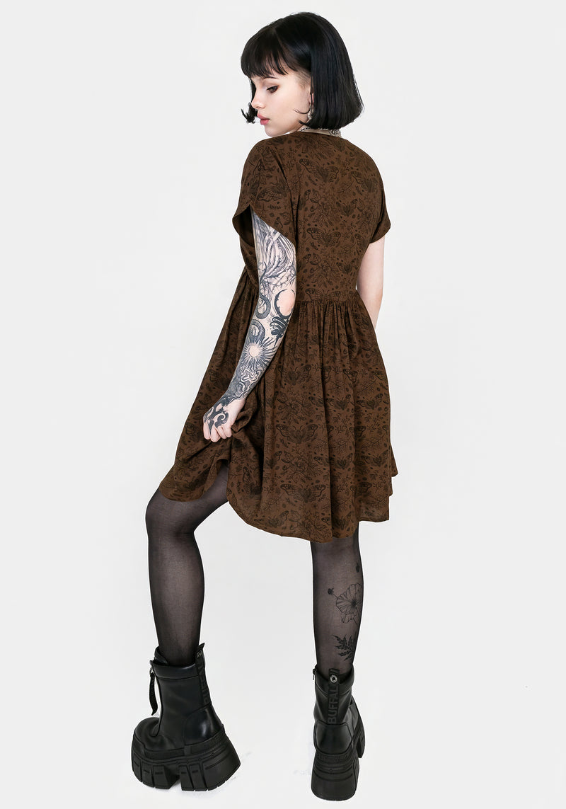 Rosamoth Mini Rüsche Kleid