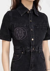 Invictus Denim Mini Hemd Kleid