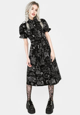 Heresy Midi Hemd Kleid