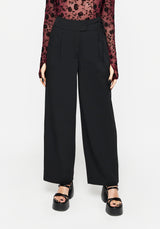 Asteria Tie Waist Embroidered Trousers