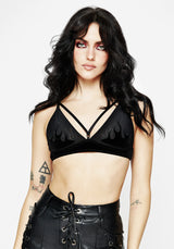 Blaze Velour Bralet