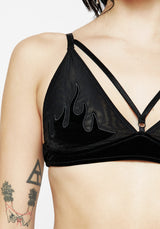 Blaze Velours Bralette