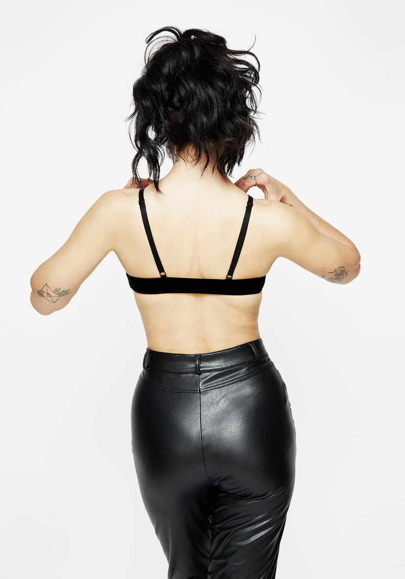 Blaze Velour Bralet