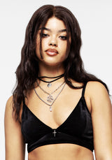 Unholy Velours Bralette