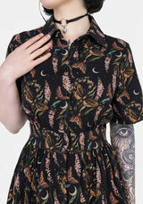 Atropos Mini Shirt Dress