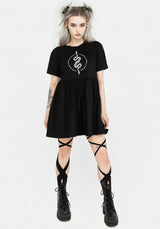 Hermetica Jersey Skater Kleid