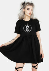 Hermetica Jersey Skater Kleid