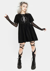 Hermetica Jersey Skater Kleid