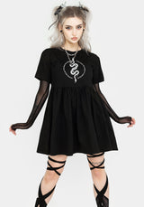 Hermetica Jersey Skater Dress