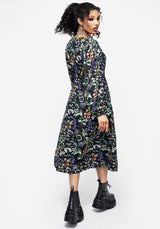 Vesna Button Up Midi Dress