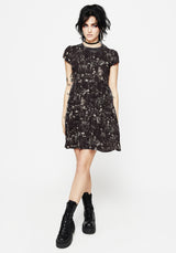 Melancholia Mini Skater Dress