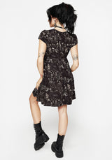 Melancholia Mini Skater Dress