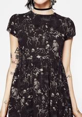 Melancholia Mini Skater Dress