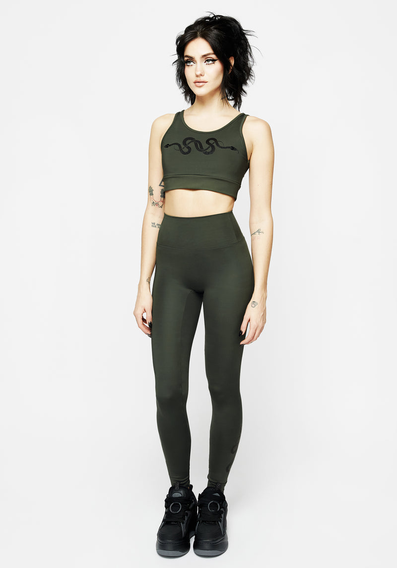 Venin Schlange Athleisure Leggings