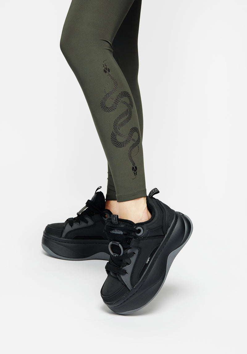 Venin Schlange Athleisure Leggings