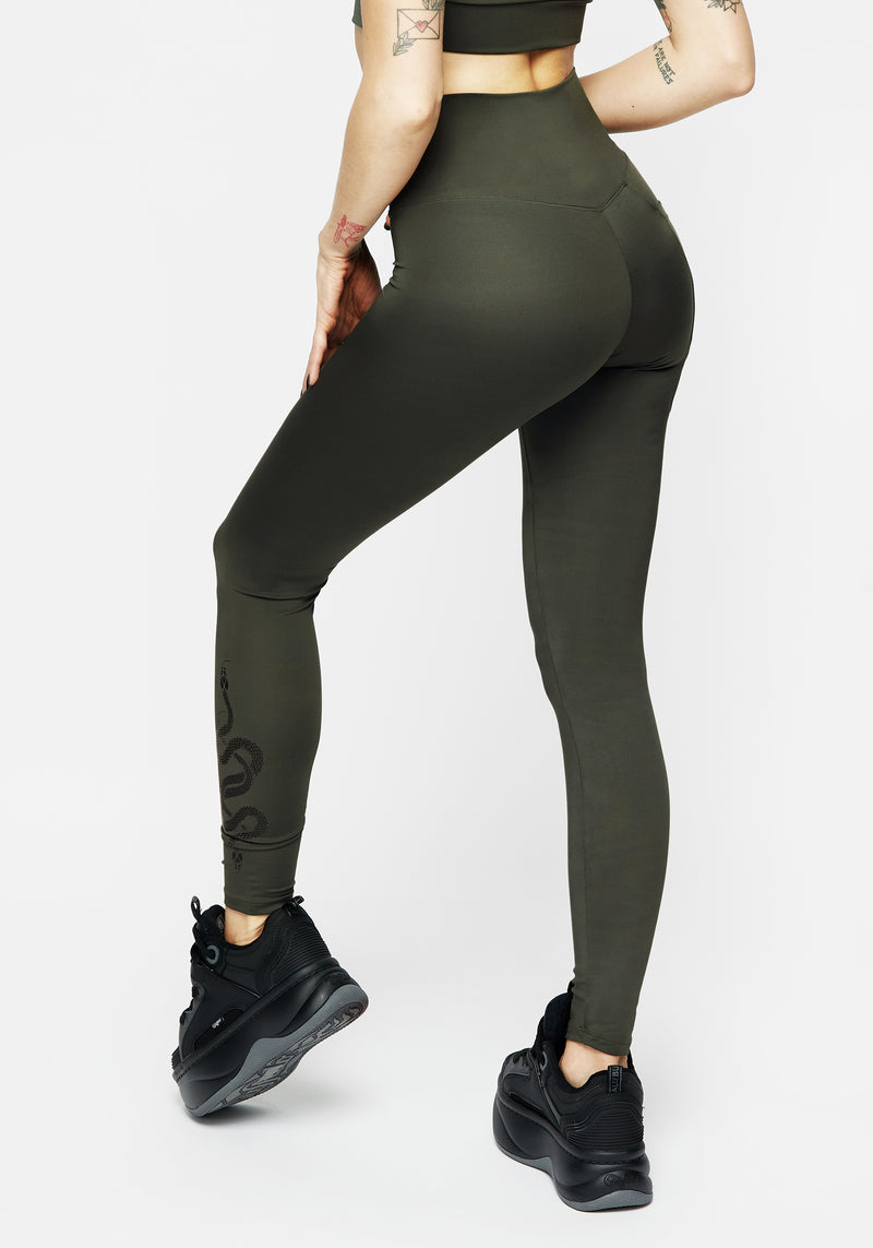 Venin Schlange Athleisure Leggings