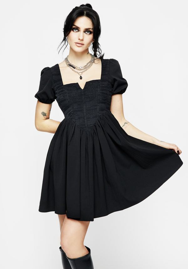 Immortal Korsett Mini Kleid