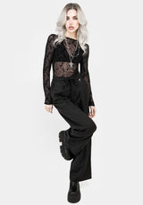 Claudia Wide Leg Trousers