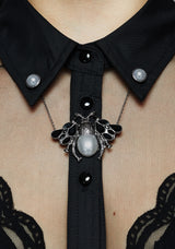 Melissa Bug Collar Chain Brooch