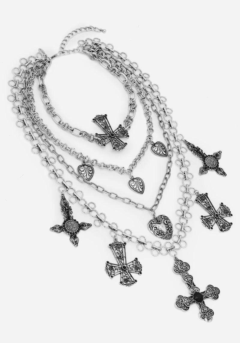 Crux Layered Chain Necklace