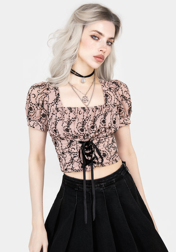 Rosethorn Kurz Top