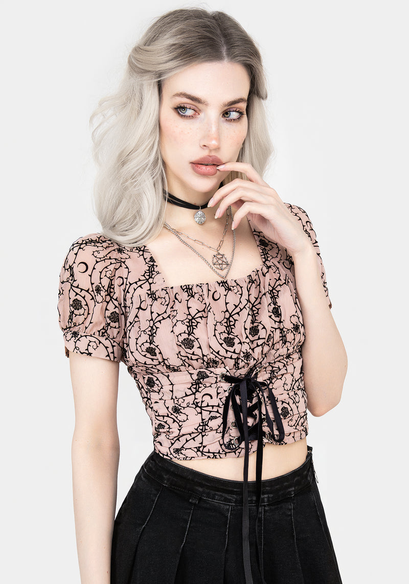 Rosethorn Kurz Top