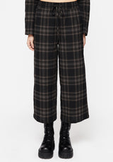 Clover Check Crop Trousers