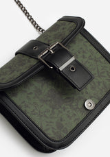 Meadowflowers Blumenmuster Druck Crossbody Tasche     