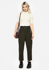 Copia Embroidered Balloon Leg Tailored Trousers