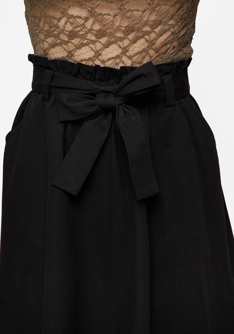 Strega Tie Belt Midaxi Skirt