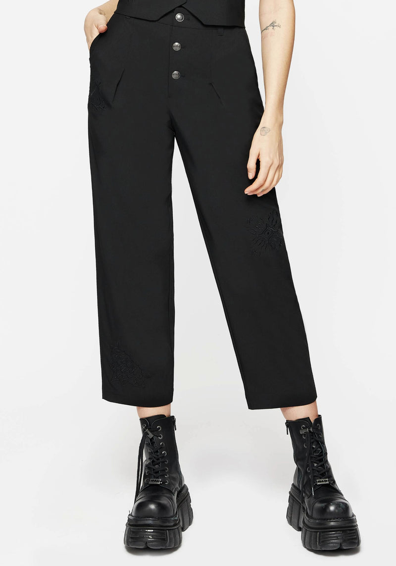 Moonbow Embroidered Tailored Trouser