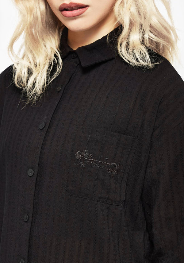 Bela Cotton Button Up Shirt