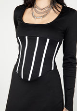 Seance Korsett Jersey Kleid