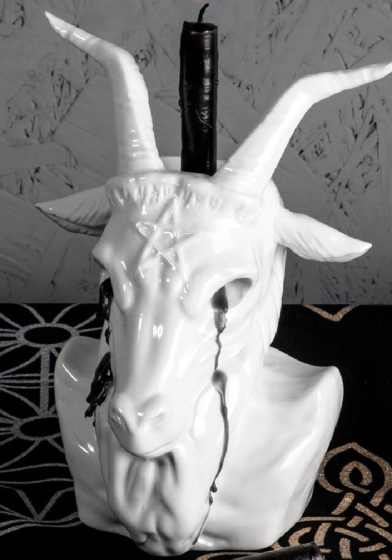 Crying Baphomet Kerze Halter