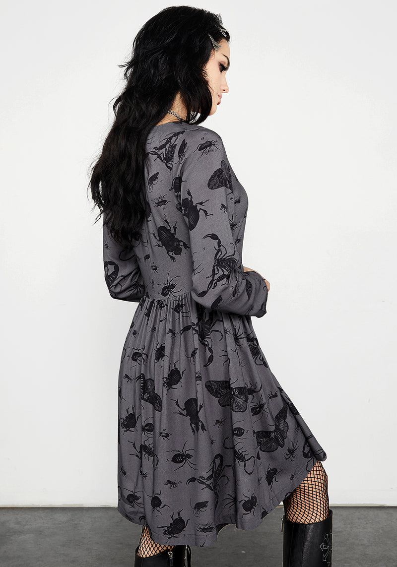 Parasite Smock Mini Dress