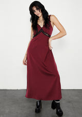 Mara Lace Panelled Slip Dress