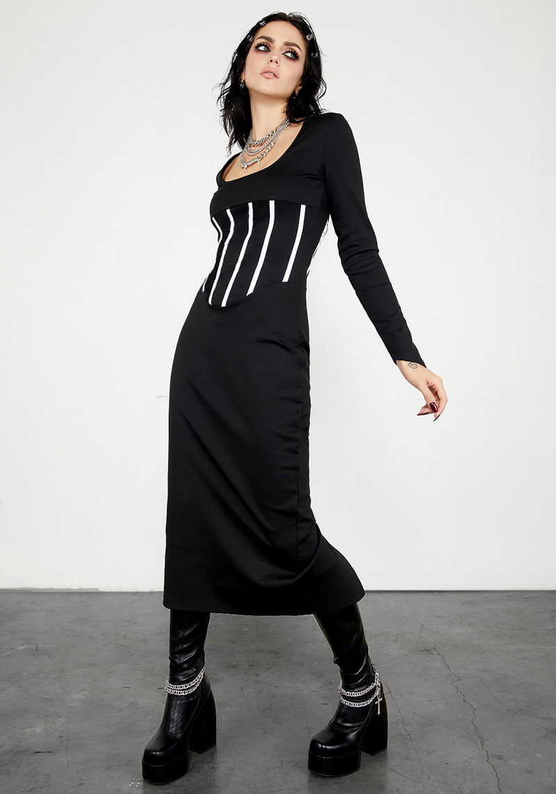 Seance Korsett Jersey Kleid