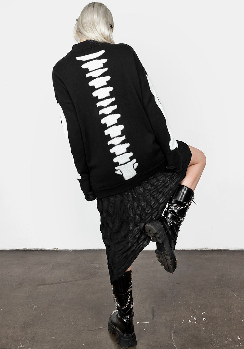 Skeletus Oversize Pullover