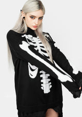 Skeletus Oversize Pullover