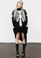 Skeletus Oversize Pullover