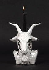 Crying Baphomet Candle Holder