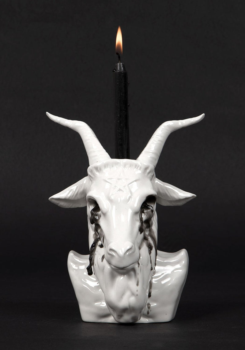 Crying Baphomet Kerze Halter